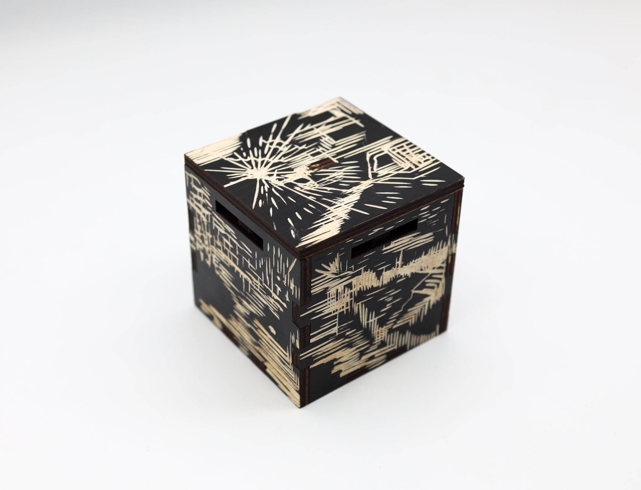 Lauren Levy Twist Cube-Black