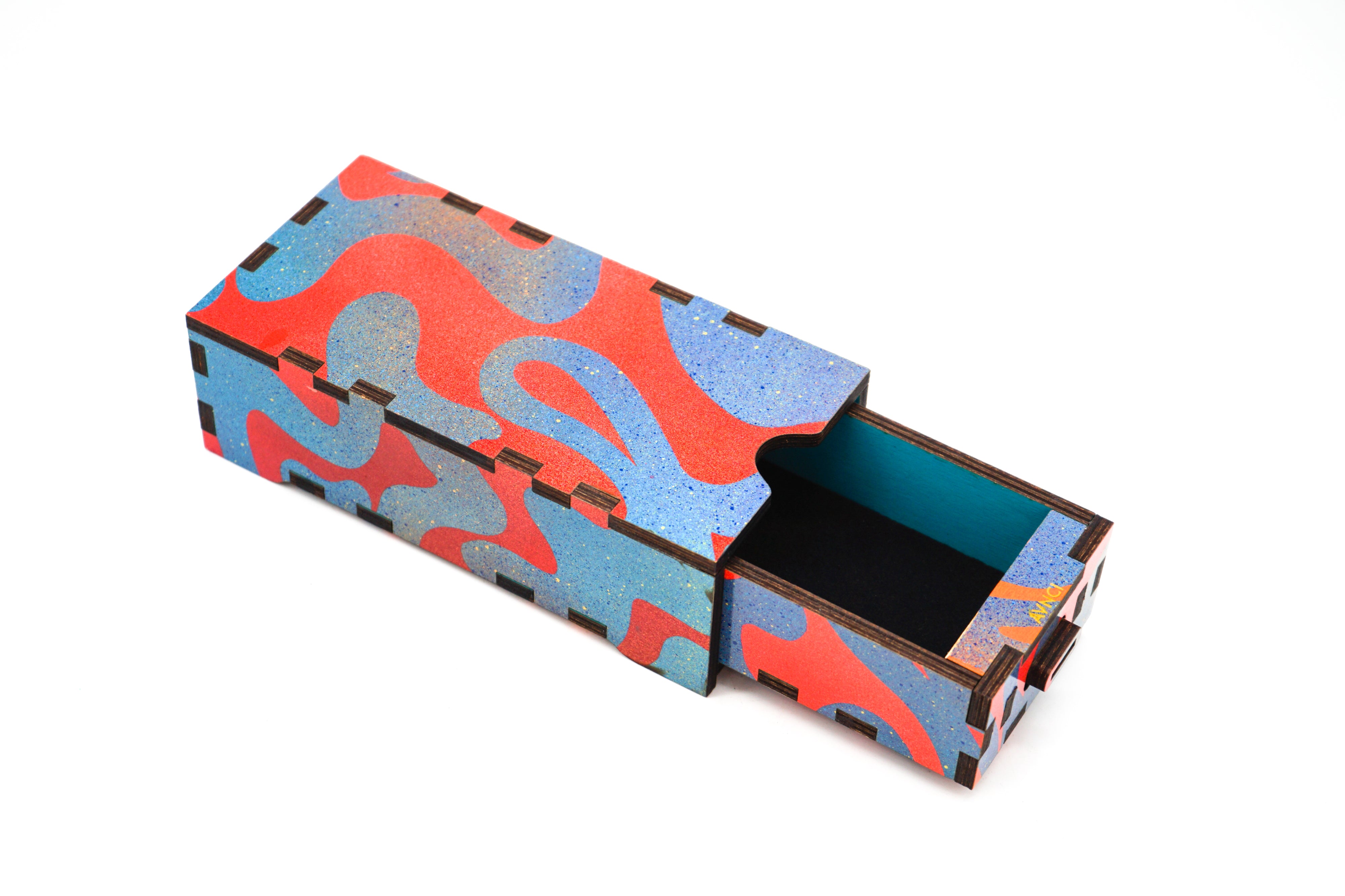 "Blue Sunset" Cash box