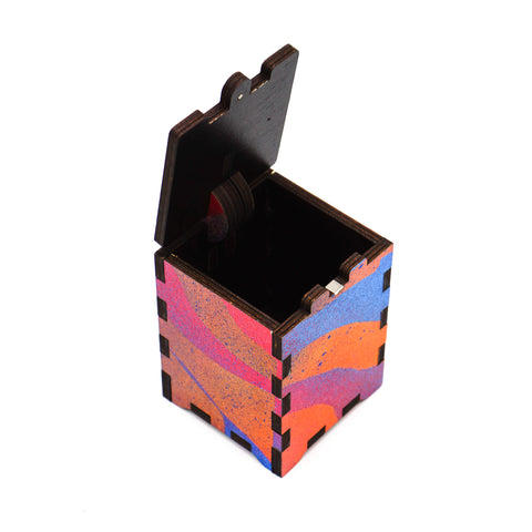 "Midnight Lava" Twist Cube