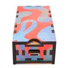 "Blue Sunset" Cash box